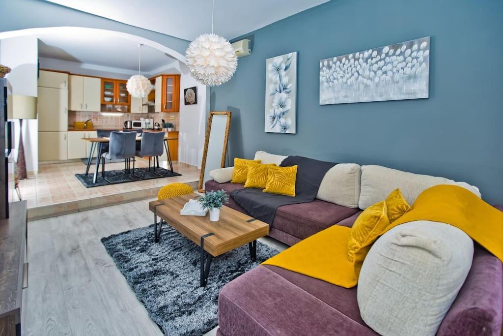 Apartman Tino With Two Sunny Terace フヴァル エクステリア 写真